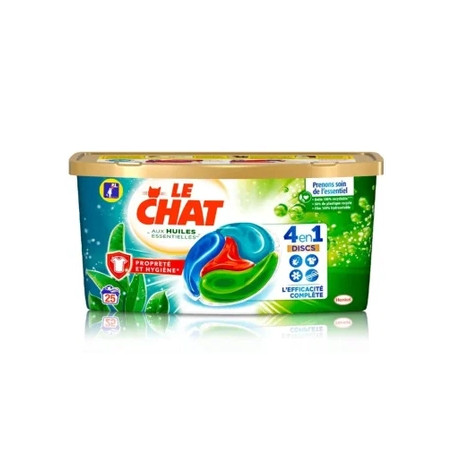 Le Chat 4 In 1 Cleaning And Hygiene Pods 25 Pieces X 25 Grams