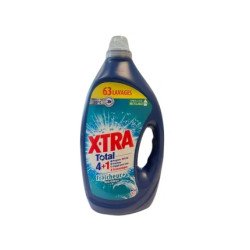 Xtra Total Liquid Detergent 41 Freshness Antiodors 63 Washes 2835 L