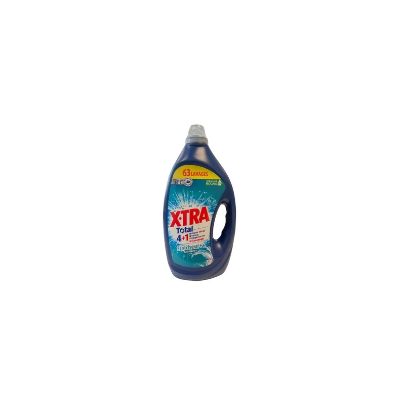 Xtra Total Liquid Detergent 41 Freshness Antiodors 63 Washes 2835 L