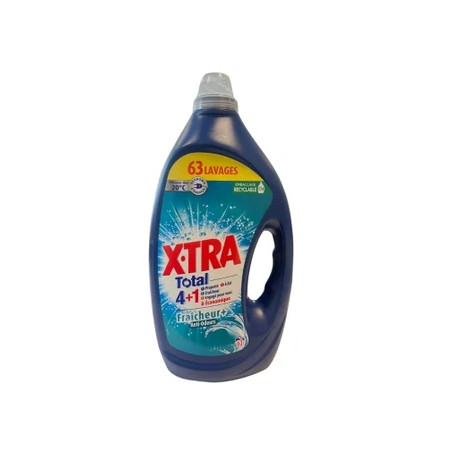 Xtra Total Liquid Detergent 41 Freshness Antiodors 63 Washes 2835 L