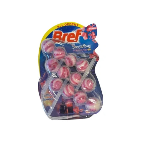 Bref Wc Sensations Harmonie 21 Free 3x50 Grams