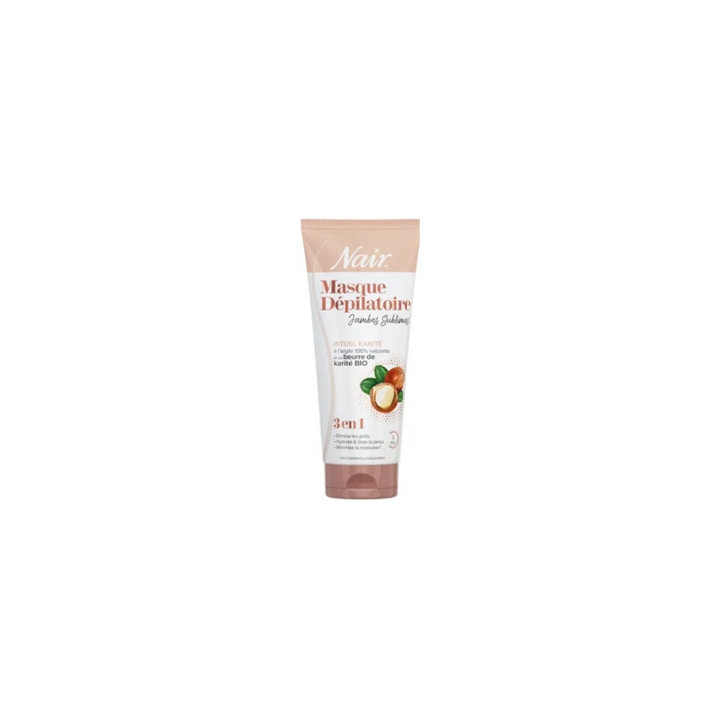Nair Sublime Legs Hair Removal Mask 180ml 3 In 1 Organic Shea Butter