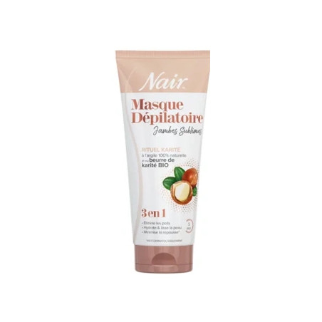 Nair Sublime Legs Hair Removal Mask 180ml 3 In 1 Organic Shea Butter