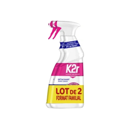 K2r Stain Remover 2 X 750ml Action Complete Spray