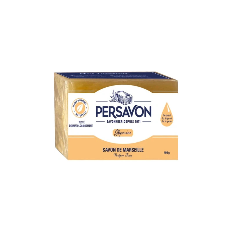 Persavon Glycerin Marseille Soap Block 400g