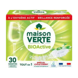 Maison Verte Dishwasher Tablets Bio Active 30 Tabs