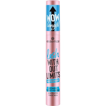 Essence WITHOUT LIMITS WATERPROOF MASCARA eyelash mascara