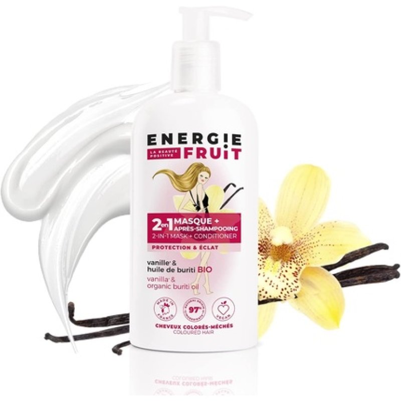 ENERGIE FRUIT Vanilla & Buriti Oil Mask Conditioner for Colored Hair 300ml