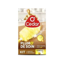 O'Cedar O'Cedar Plumo De Soin Kit 1 Handle 2 Refills