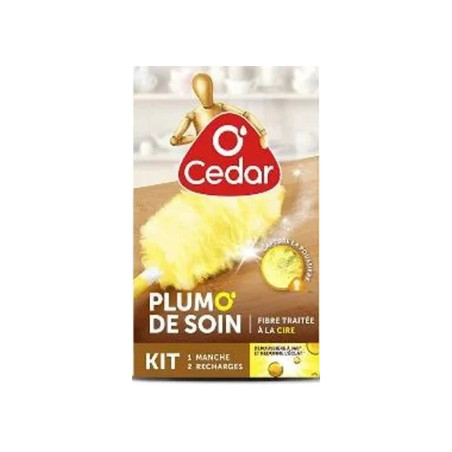 O'Cedar O'Cedar Plumo De Soin Kit 1 Handle 2 Refills