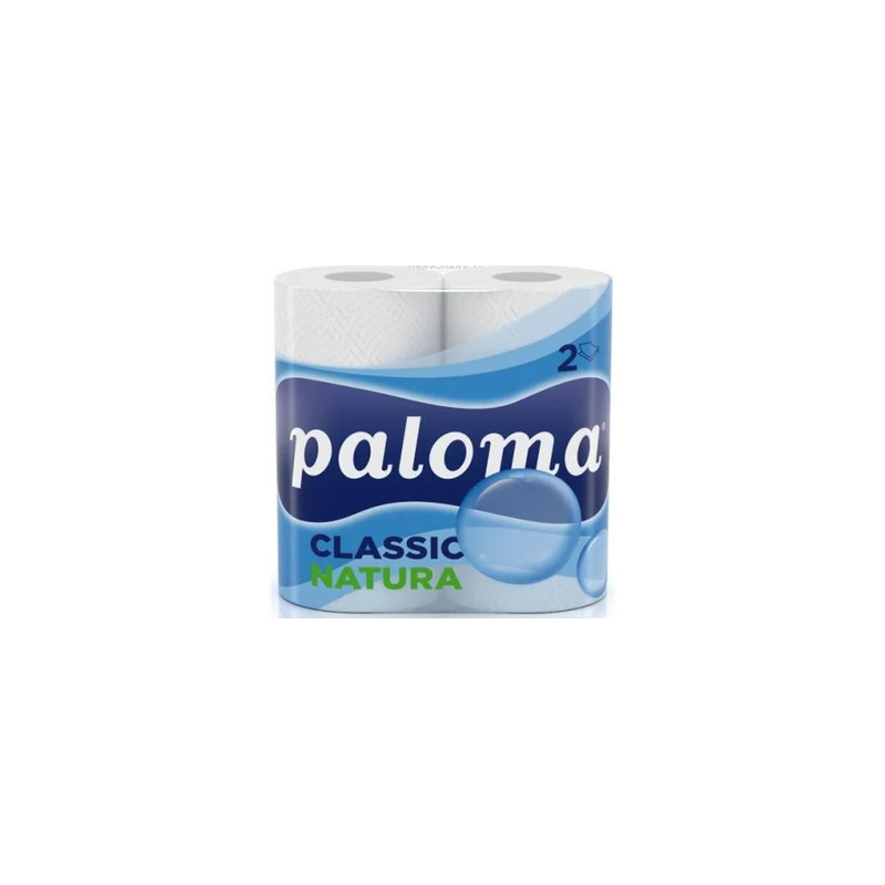Paloma Kitchen Rolls 2ply 2 Rolls 50 Sheets 101groll