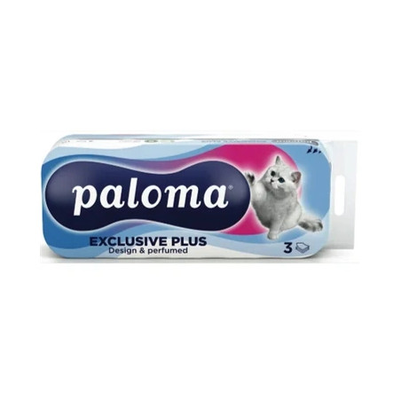 Toilet Paper Paloma 3ply 10 Rolls