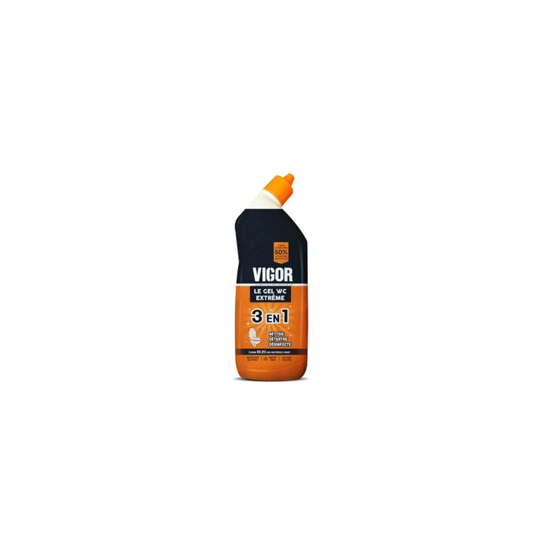 Vigor Gel Toilet Extreme Fresh Scent 750 Milliliters