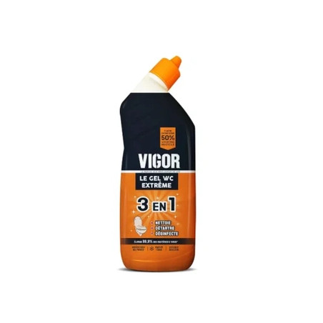Vigor Gel Toilet Extreme Fresh Scent 750 Milliliters