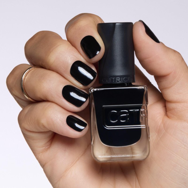 CATRICE GEL AFFAIR nail polish Black