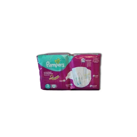 Pampers Premium Protection Active Fit Size 3 Midi 62 Pieces 59 Kg