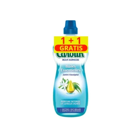 Carolin Allpurpose Cleaner Jasmine & Eucalyptus 1l Pack Of 2 X 1l 11 Free