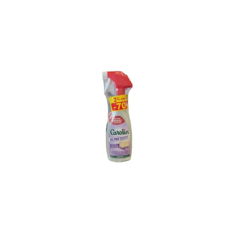 Carolin Spray Degreaser Set Of 2 X 650ml Marseille & Lavender
