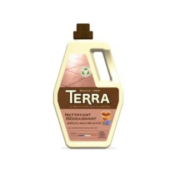 Terra Special Cleaning Degreaser For Delicate Floors Black Soap With Flax Oil 900ml
