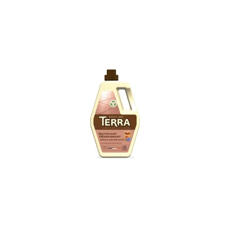 Terra Special Cleaning Degreaser For Delicate Floors Black Soap With Flax Oil 900ml