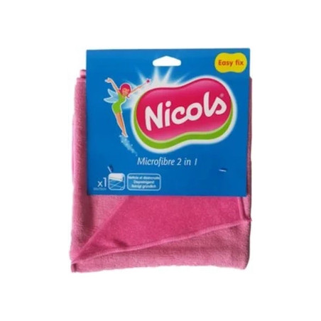 Nicols Microfiber Mop 2 In 1 Versatile Cleaning Tool