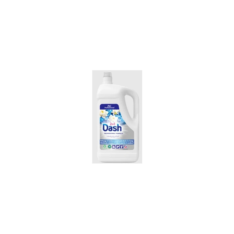 Dash Professional 2 In 1 Liquid Detergent Lotus Flower & Waterlily 495 Liters