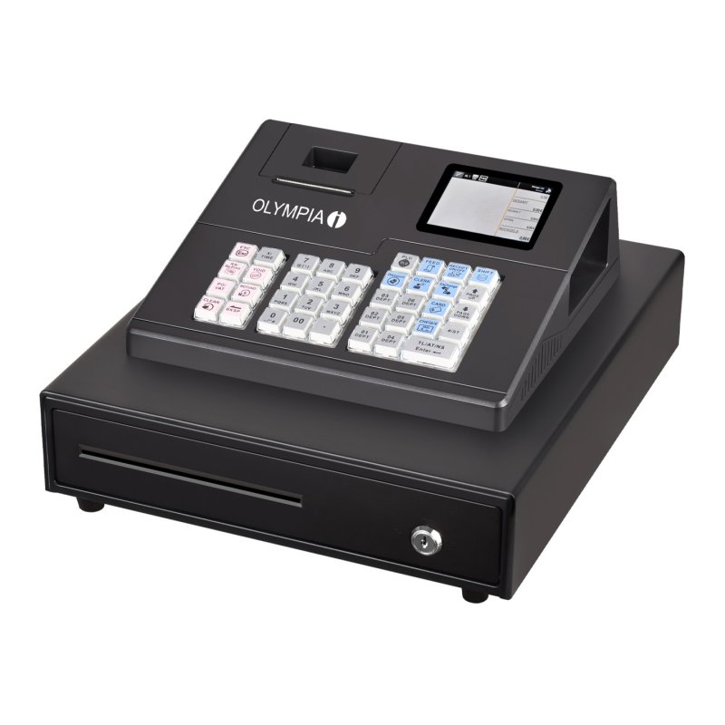 Olympia K100 caisse enregistreuse Thermique directe 2000 PLU LED