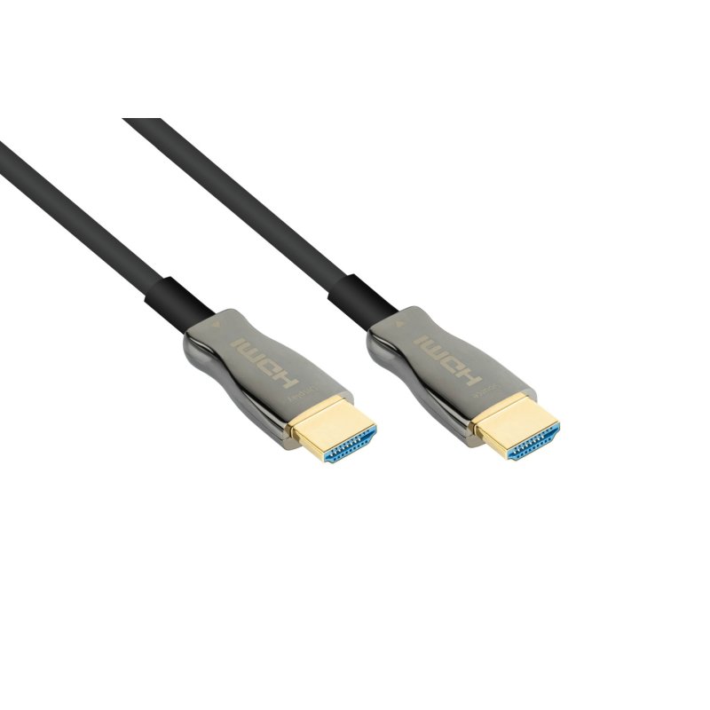 Python AOC Hybrid High-Speed HDMI® 2.0b stahlarmiert 4K @60Hz schwarz 15m