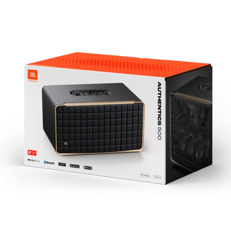 JBL Authentics 500 Noir, Or 135 W