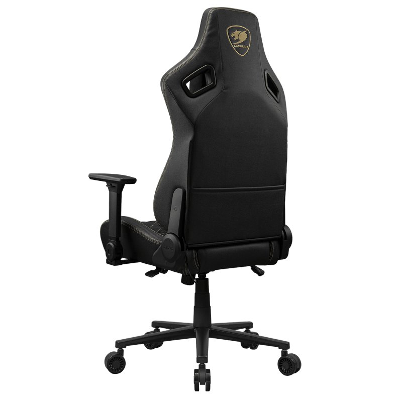COUGAR CGR-DFF-GLB PC gaming chair Upholstered padded seat Black, Gold