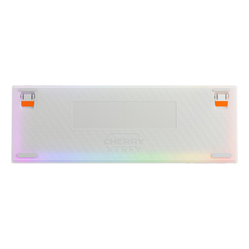 CHERRY K5 PRO TMR COMPACT keyboard Gaming USB QWERTY UK English Orange, White