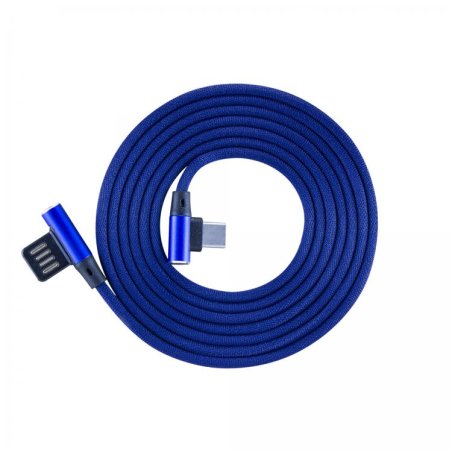 Sbox USB-Type-C 90 m/m 1.5m USB-TYPEC-90BL Blue