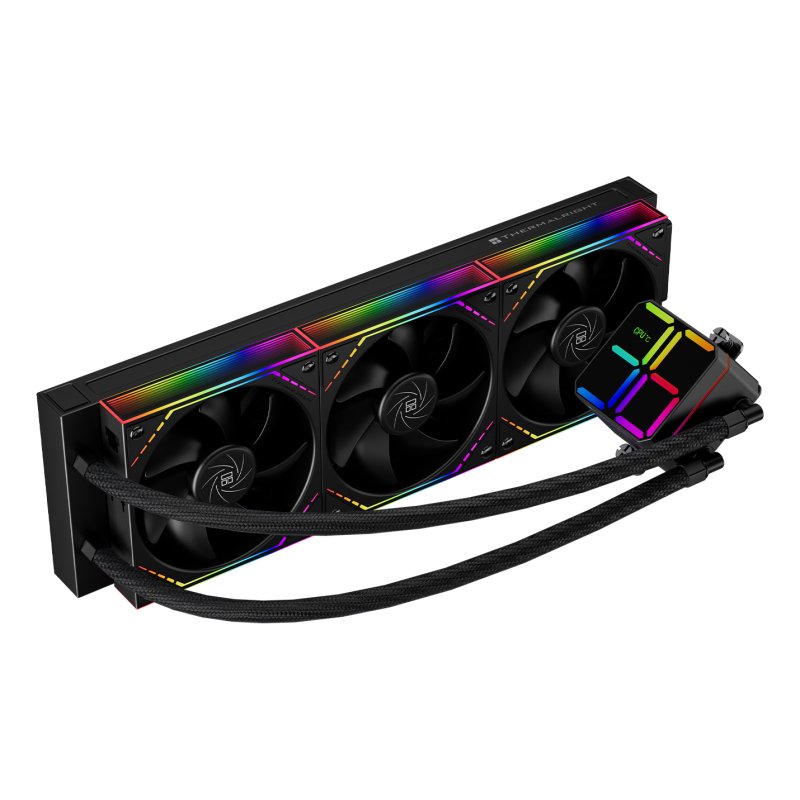 Thermalright Magic Qube 360 ARGB Processor All-in-one liquid cooler 12 cm Black 1 pc(s)