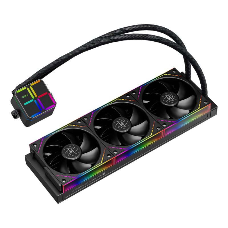 Thermalright Magic Qube 360 ARGB Processeur Refroidisseur de liquide tout-en-un 12 cm Noir 1 pièce(s)
