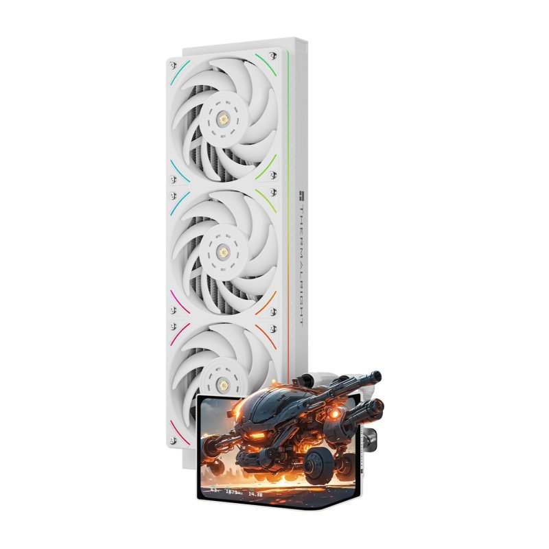Thermalright Levita Vision 360 UB ARGB WHITE Processor All-in-one liquid cooler 12 cm