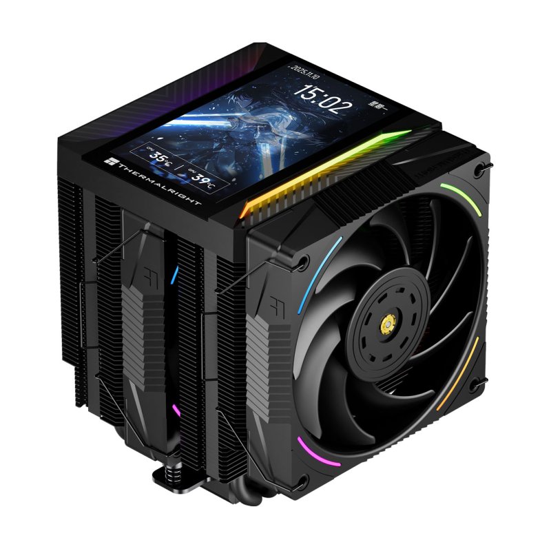 Thermalright Peerless Assassin 120 Vision MAX ARGB Processor All-in-one liquid cooler 12 cm Black