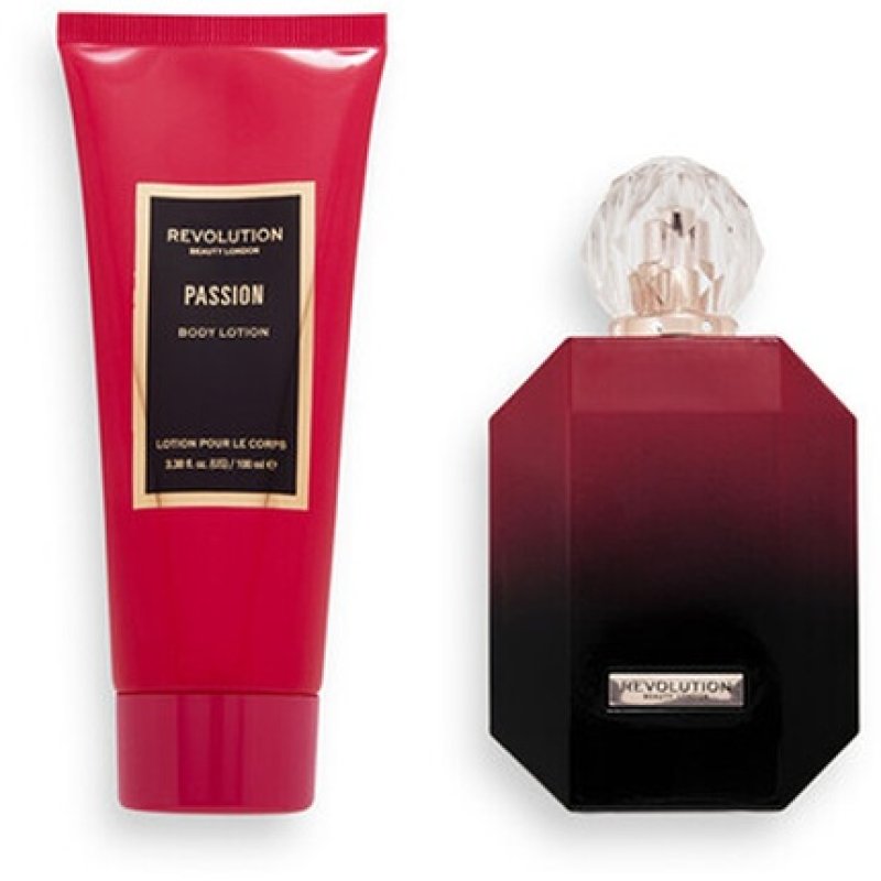 Makeup Revolution Passion Eau De Toilette And Body Lotion Gift Set
