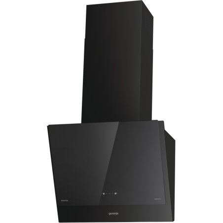 Gorenje WHI6SYB Montée au mur Noir 650 m³/h