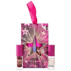 Makeup Revolution Pout Bomb Plumping Mini Lip Gloss Set Mauve