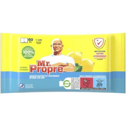 Mr Propre Citroen Cloths 60 Xl Cloths 120 Small Cloths