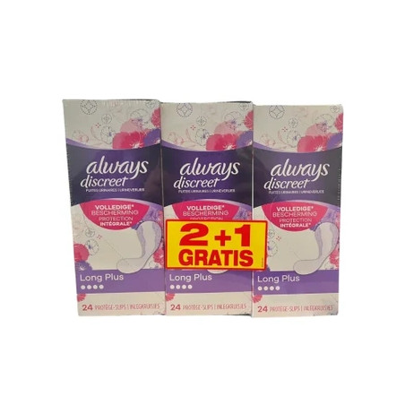 Always Discreet Incontinence Liners 24 Liners X 3 21 Free