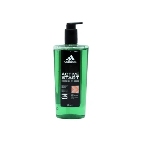 Adidas Shower Gel With Pump 3 In 1 Active Start 600 Milliliters