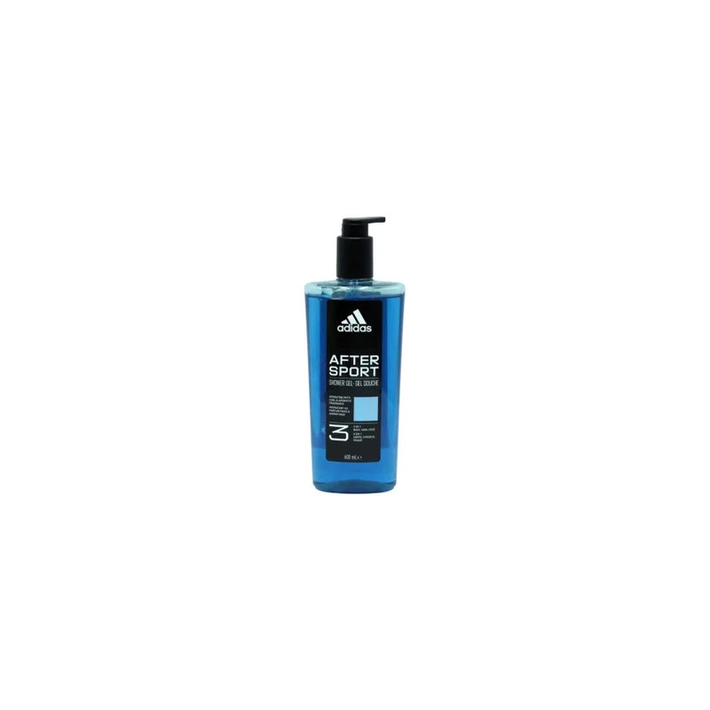 Adidas Shower Gel With Pump 3 In 1 After Sport 600 Milliliters