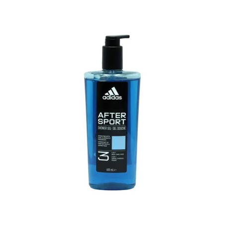 Adidas Shower Gel With Pump 3 In 1 After Sport 600 Milliliters