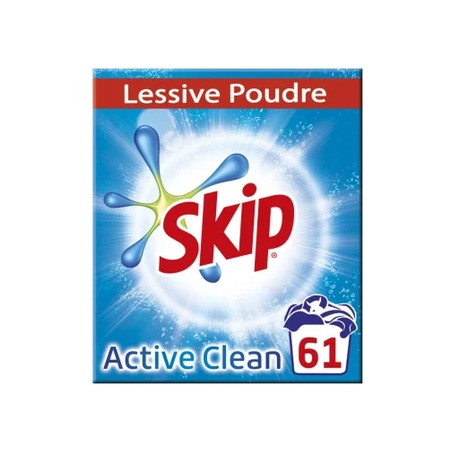 Skip Active Clean Powder Laundry Detergent 4 Kilograms 61 Washes