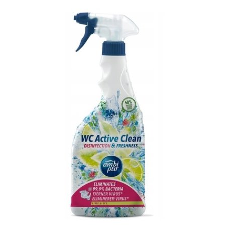 Ambi Pur Toilet Cleaning Spray Lime Ice 750 Ml