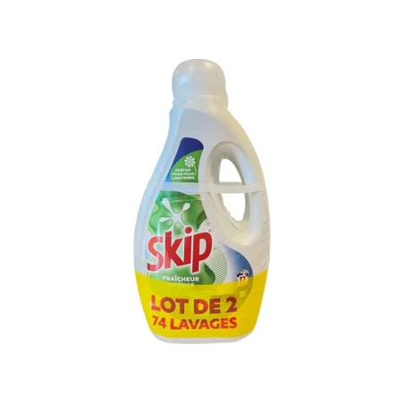 Skip Liquid Detergent Intense Freshness Pack Of 2x37 Wash Loads 1655 Liters