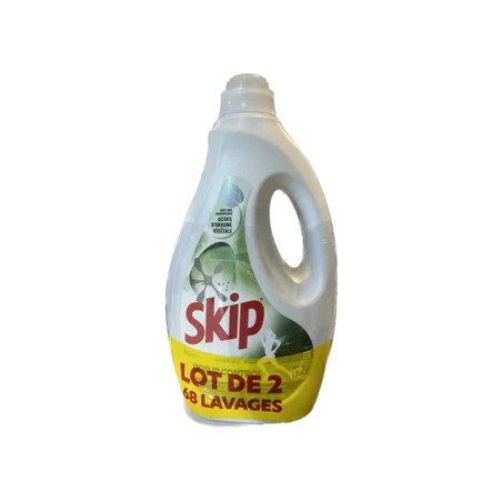 Skip Liquid Laundry Detergent Lot Of 2 X 34 Wash Loads 153 Liters Odor Control