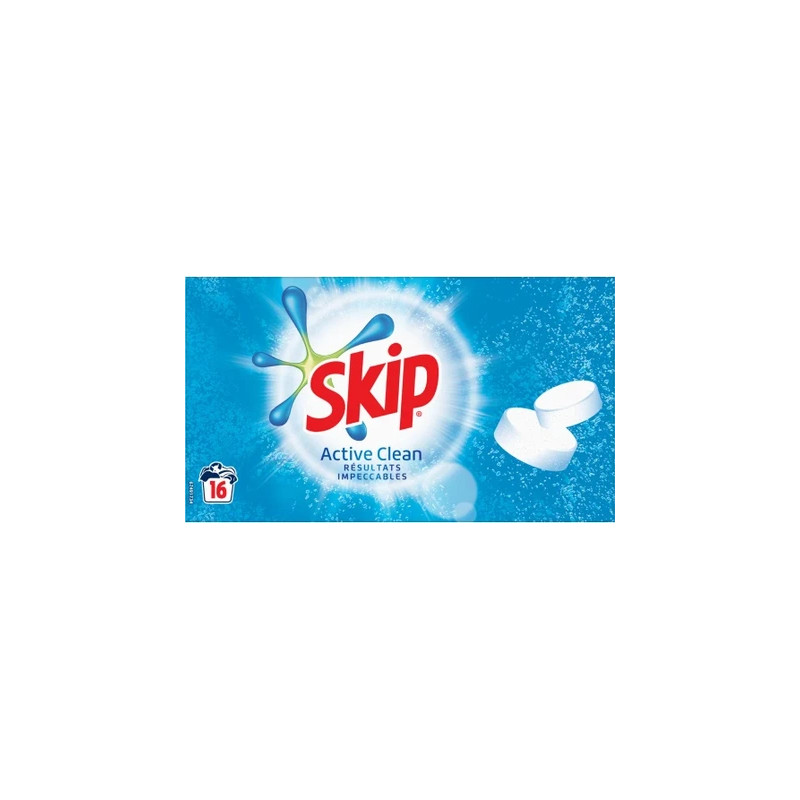 Skip Active Clean Laundry Tablets 32 Tabs