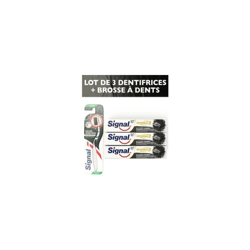 Signal Mixed Charcoal Toothbrush
